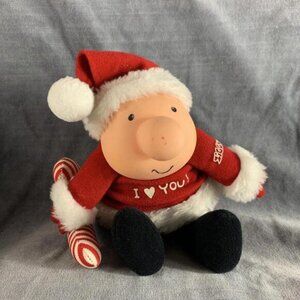 Vintage ZIGGY Doll Plush Toy I Love You Christmas Santa Collectible No Tag​